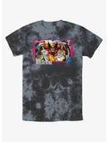 Wolverine Super Hero Tie-Dye T-Shirt