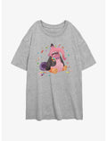 Disney Pixar Inside Out 2 Bing Bong Sweet Tears Girls Oversized T-Shirt