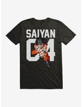 Dragon Ball Z Goku Saiyan Jersey Number T-Shirt