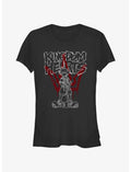 Disney Kingdom Hearts Crowned Hearts Girls T-Shirt
