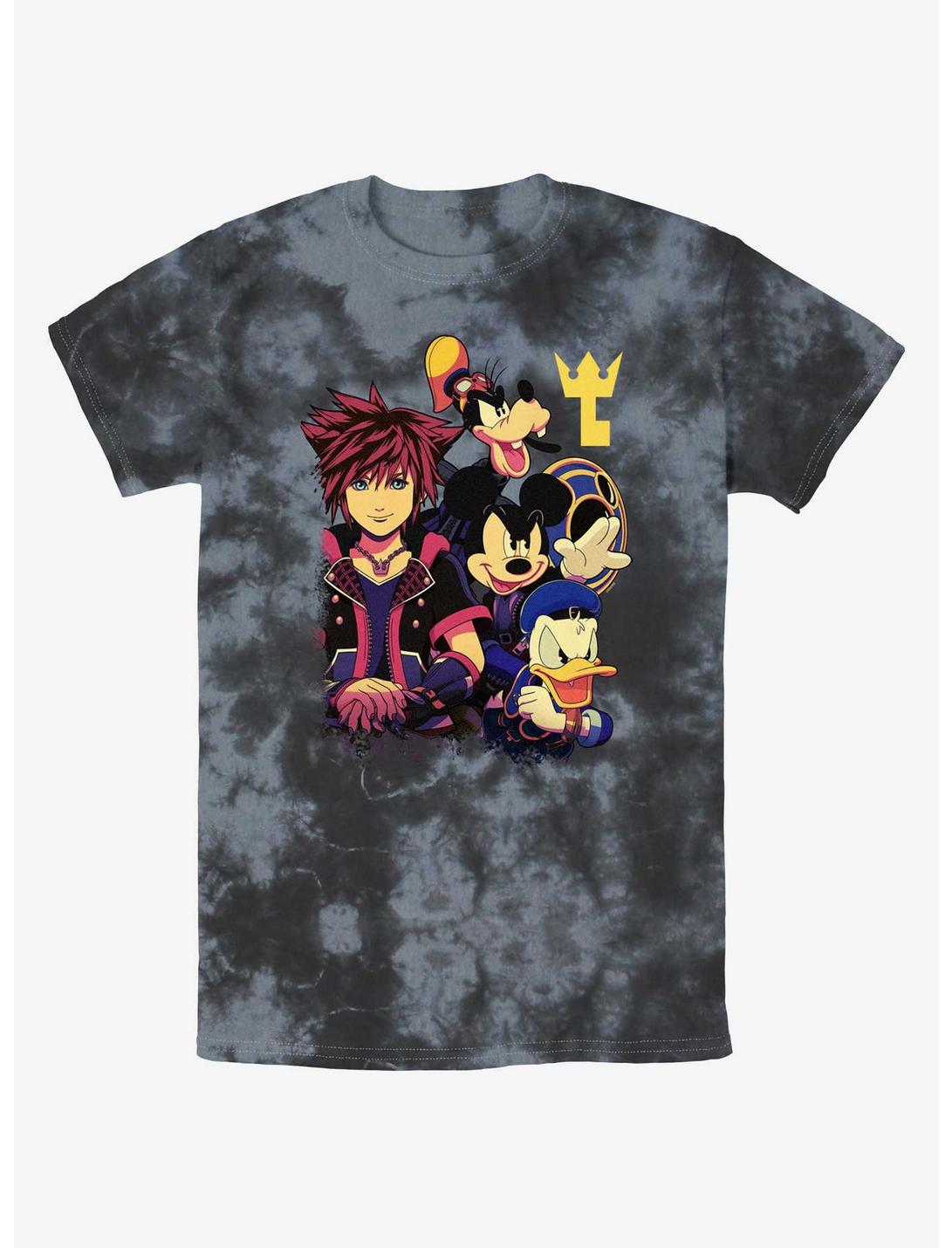 Disney Kingdom Hearts Sora's Team Tie-Dye T-Shirt