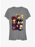 Disney Kingdom Hearts Sora's Team Girls T-Shirt