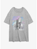 Disney Channel Hannah Montana Best Of Both Worlds Teen Idol Girls Oversized T-Shirt