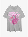 Disney Channel Hannah Montana Hannah Couture Girls Oversized T-Shirt
