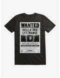 Harry Potter Bellatrix Lestrange Wanted Poster T-Shirt