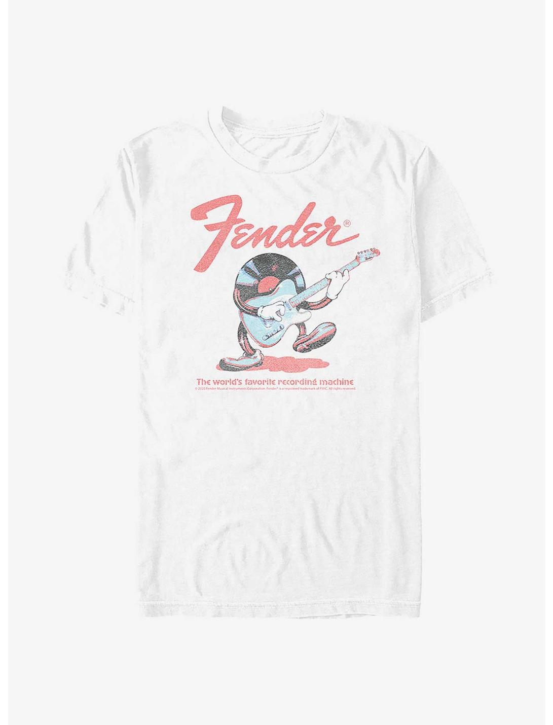 Fender Record Playing Guitar Garment Dye T-Shirt