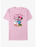 Disney Minnie Mouse & Daisy Duck Hearts Garment Dye T-Shirt