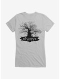 Harry Potter Always Tree Girls Black T-Shirt