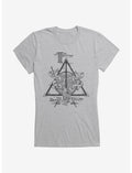 Harry Potter Deathly Hallows Three Brothers Girls T-Shirt