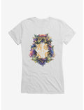 Harry Potter Hogwarts Floral Shield Girls T-Shirt