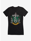 Harry Potter Slytherin Serpents Badge Girls T-Shirt