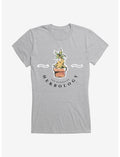 Harry Potter Watercolor Herbology Mandrake Girls T-Shirt