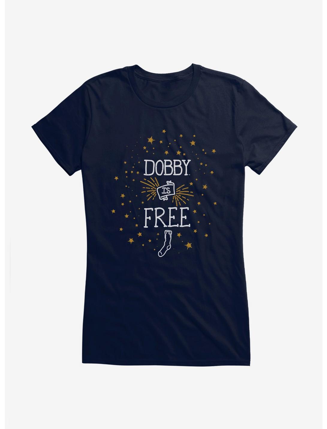 Harry Potter Dobby Is Free Sock Girls T-Shirt