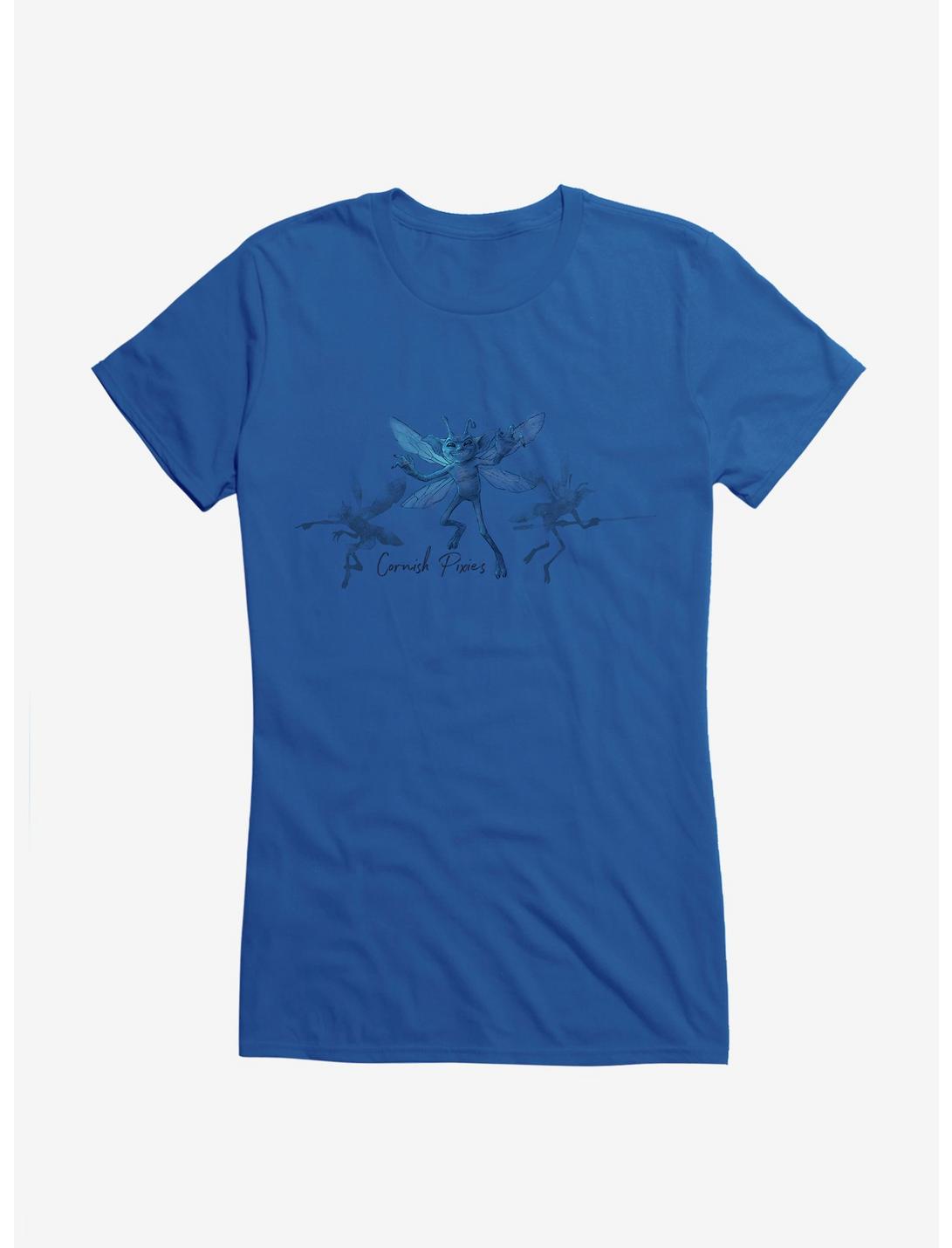 Harry Potter Cornish Pixie Illustrated Girls T-Shirt