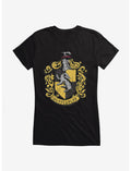 Harry Potter Hufflepuff Shield Girls T-Shirt