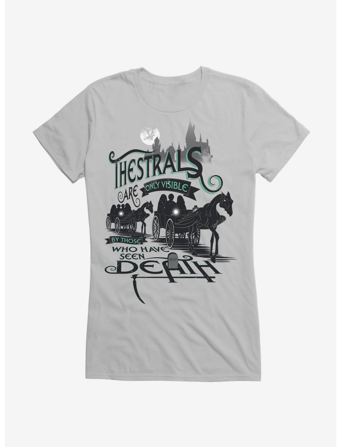 Harry Potter Thestrals Visible By Death Girls T-Shirt