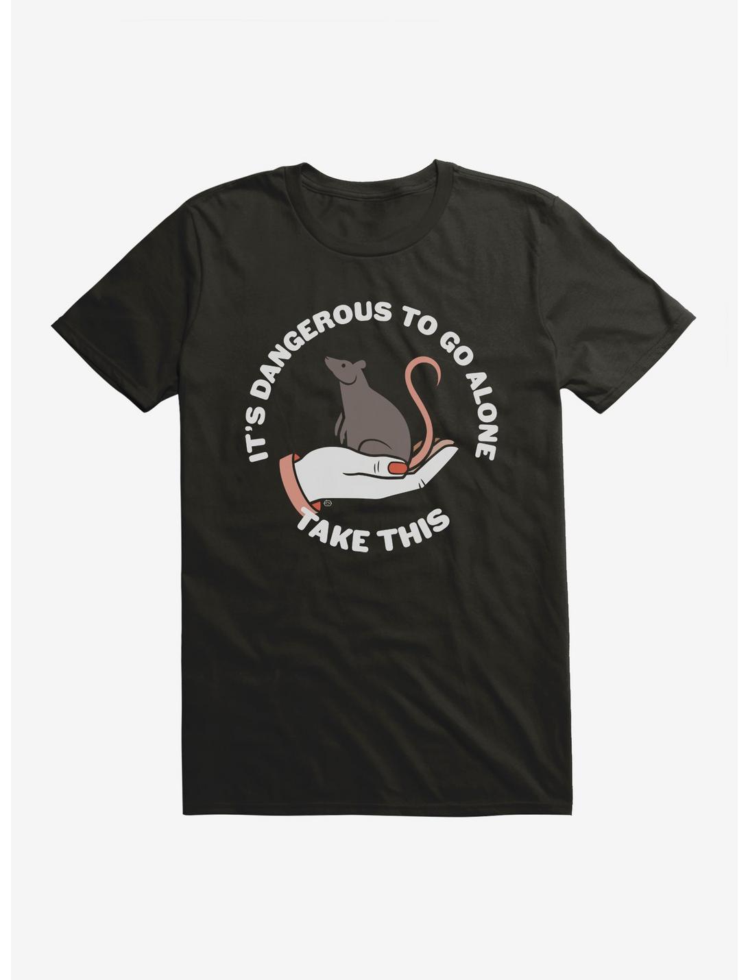 It's Dangerous To Go Alone Take This Rat T-Shirt