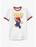 Nintendo Mario Retro Jump Ringer T-Shirt