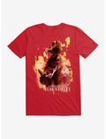 A Nightmare On Elm Street Freddy Flames T-Shirt