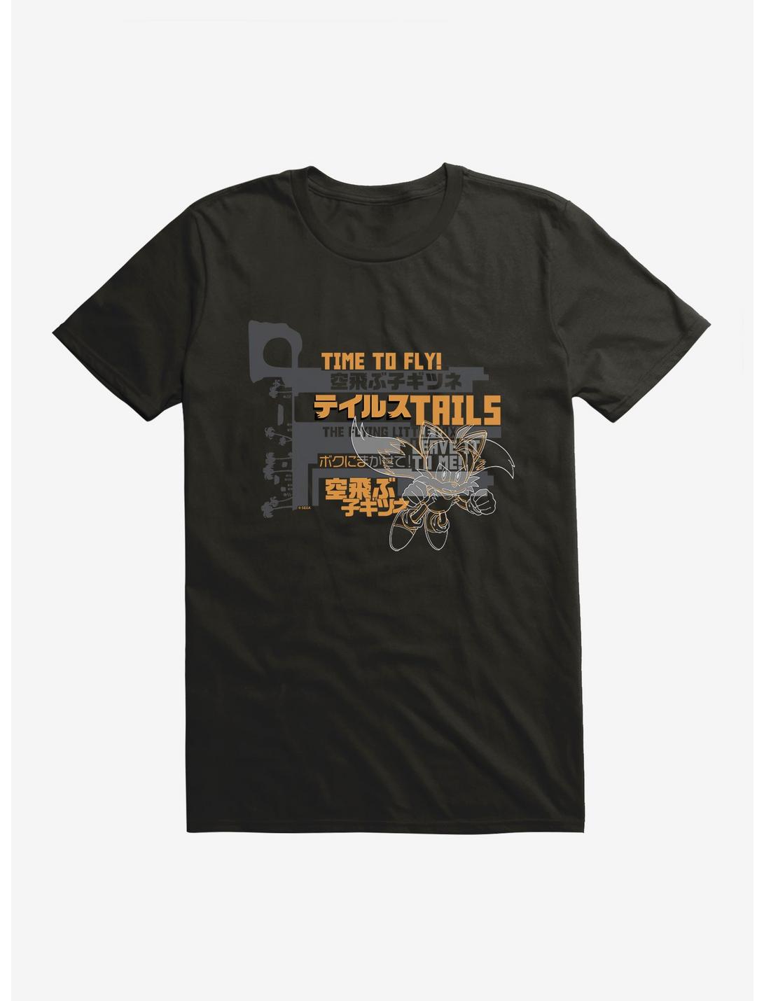 Sonic The Hedgehog Tails Time To Fly T-Shirt