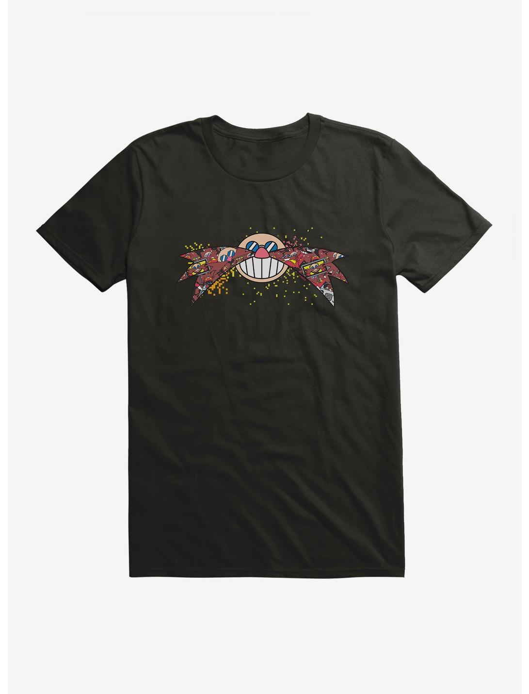 Sonic The Hedgehog Dr. Eggman Pixel Profile T-Shirt