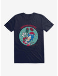 Sonic The Hedgehog Christmas Greetings From Sonic T-Shirt