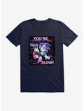 Sonic The Hedgehog Sonic Too Slow Glitch T-Shirt