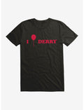 IT Chapter Two I Balloon Derry Red Script T-Shirt