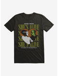 Universal Monsters Bride Of Frankenstein She's Alive T-Shirt