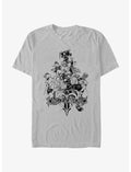 Disney Kingdom Hearts Black Cover T-Shirt