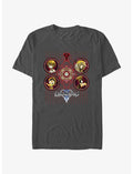 Disney Kingdom Hearts Metatrons Heart T-Shirt