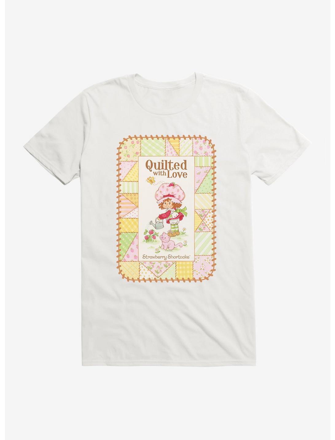 Strawberry Shortcake & Custard Quilted With Love T-Shirt