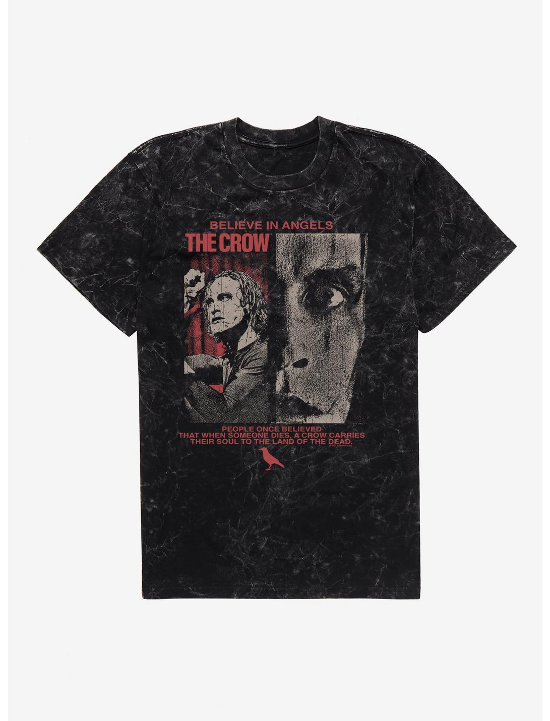 The Crow To The Land Of The Dead Mineral Wash T-Shirt