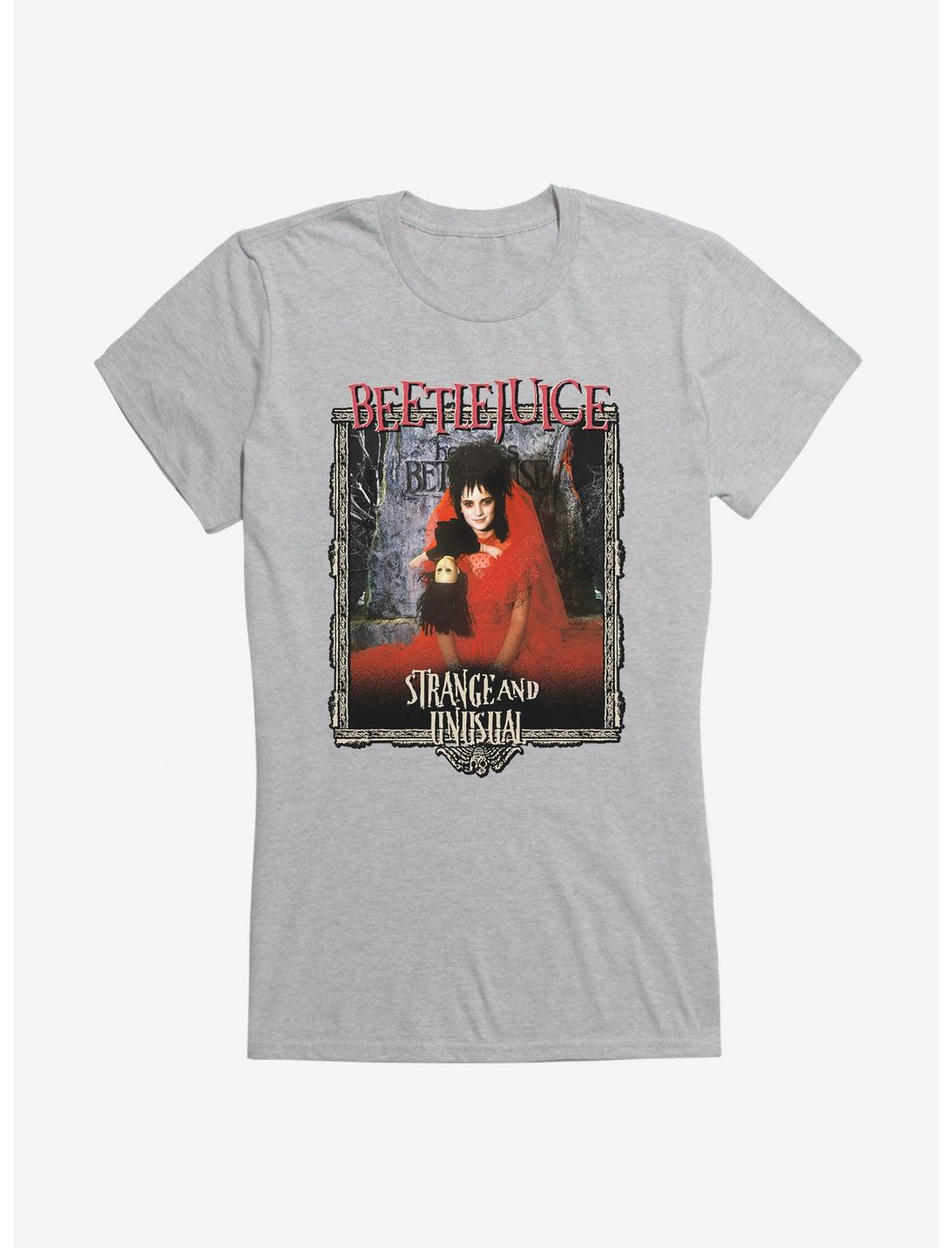Beetlejuice Strange And Unusual Bride Lydia Girls T-Shirt