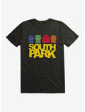 South Park Neat Yellow Logo T-Shirt