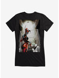 Batman The Joker and Harley Quinn Cage Girls T-Shirt