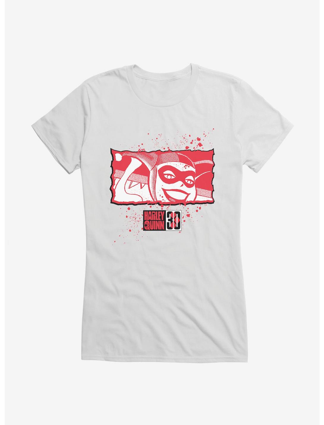 Harley Quinn Classic Smile Closeup Girls T-Shirt