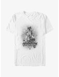 Disney Kingdom Hearts Kingdom In Gray T-Shirt