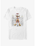 Disney Kingdom Hearts Sora Poster T-Shirt