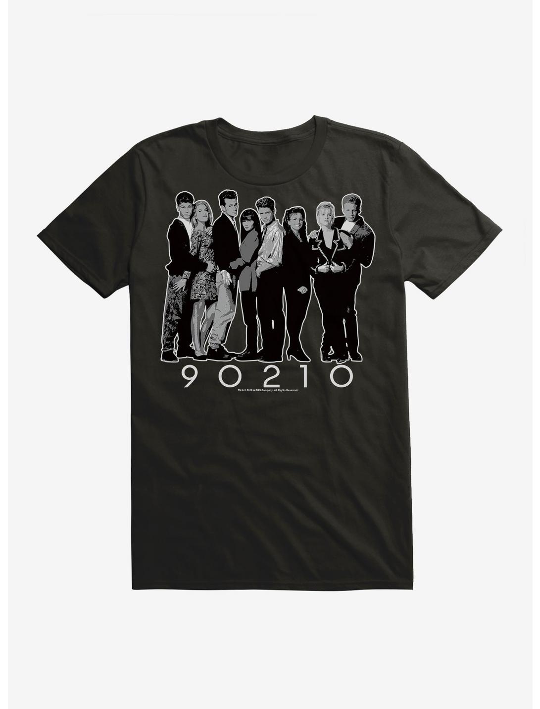 Beverly Hills 90210 Black and White Cast T-Shirt