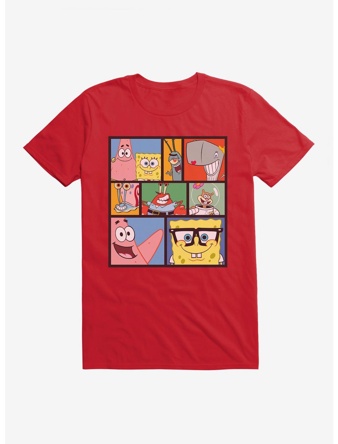SpongeBob SquarePants Comp Bikini Bottom Friends T-Shirt