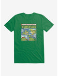Teenage Mutant Ninja Turtles Comic Strip Group Catchphrases T-Shirt
