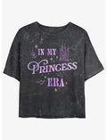 Disney Princesses The Princess Era Girls Mineral Wash Crop T-Shirt