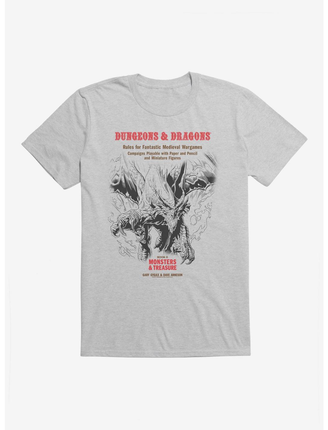 Dungeons And Dragons White Box Flames Of Dragon T-Shirt