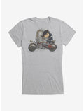 Coraline Wybie Biker Girls T-Shirt