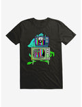 Looney Tunes Taz TV Color Test Bars T-Shirt