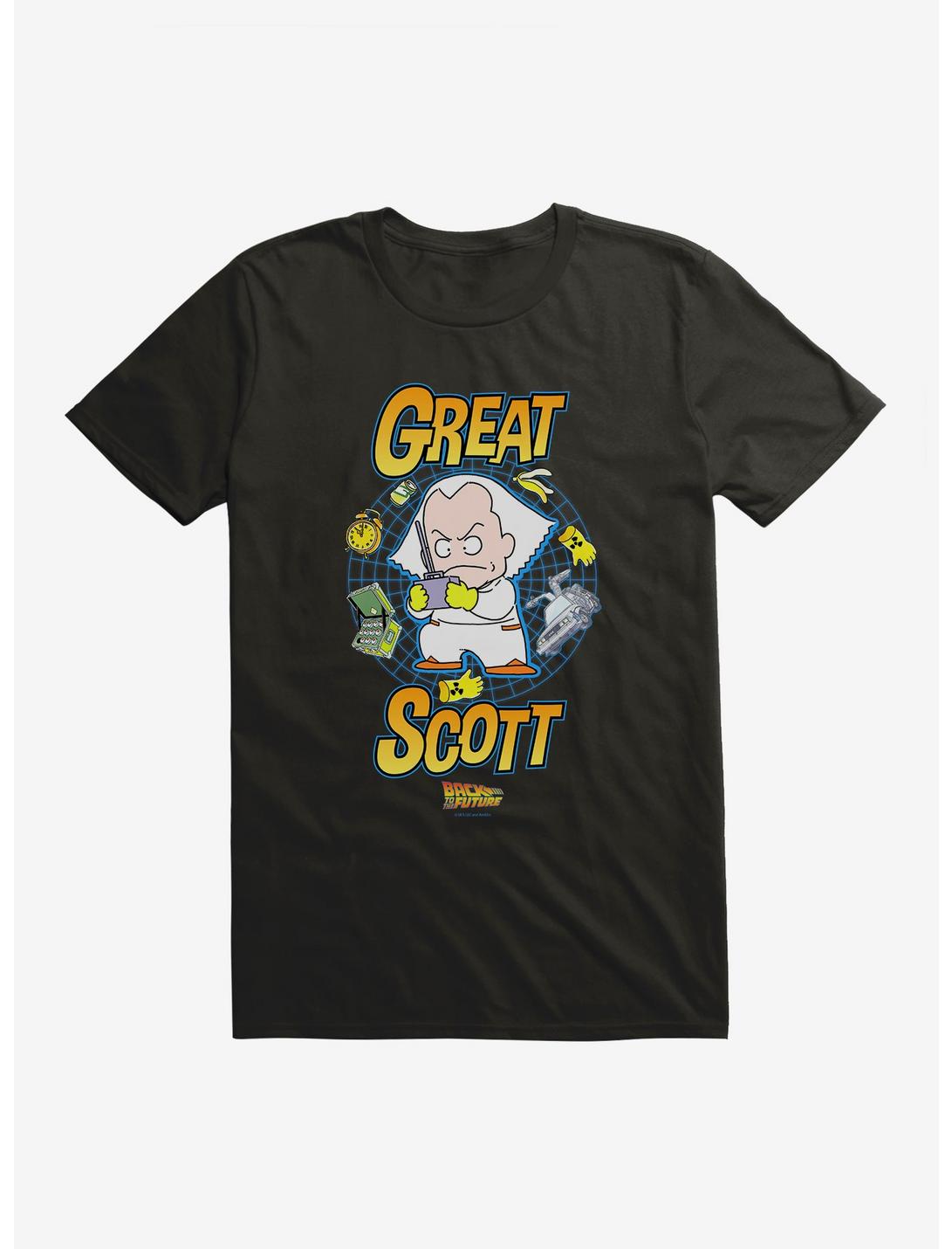 Back To The Future Anime Great Scott T-Shirt