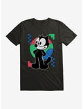 Felix The Cat Diamond Stars Portrait T-Shirt