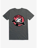 Felix The Cat Happy Smiles Sticker Graphic T-Shirt