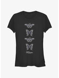 Edward Scissorhands Butterfly Scissors Girls T-Shirt